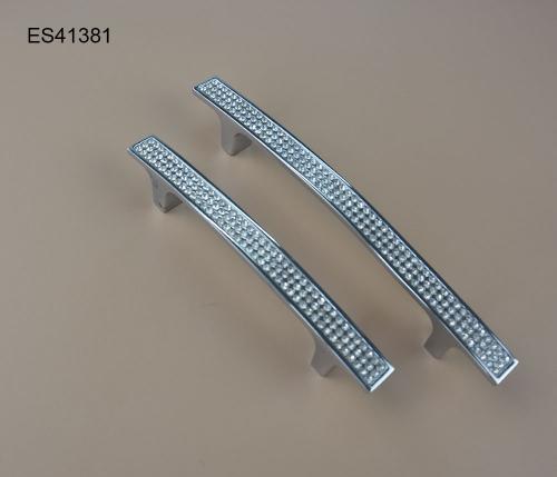 Zamak/Crystal Furniture and Cabinet handle with Crystal  ES41381