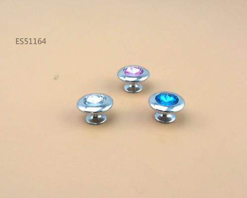 Zamak with Crystal Furniture and Cabinet Knob  ES51164