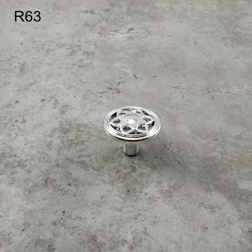 Resin PVC PLASTIC  ABS Furniture and Cabinet knob R63