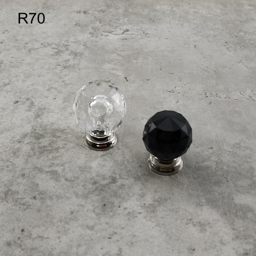 Resin PVC PLASTIC  ABS Furniture and Cabinet knob R70