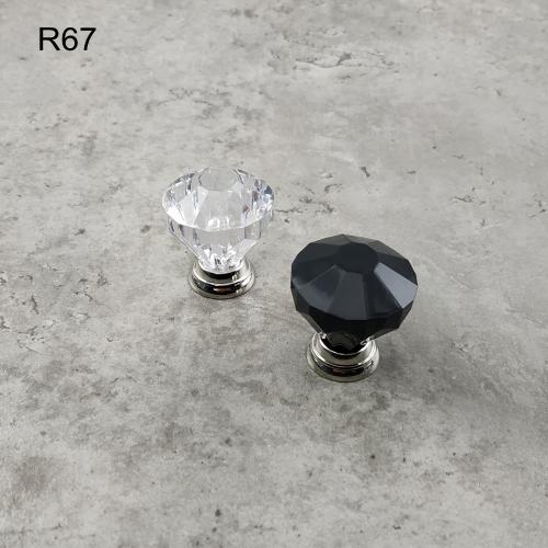 Resin PVC PLASTIC  ABS Furniture and Cabinet knob R67